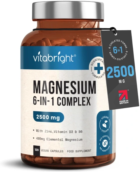 VitaBright UK - Magnesium Glycinate 6-in-1 Complex
