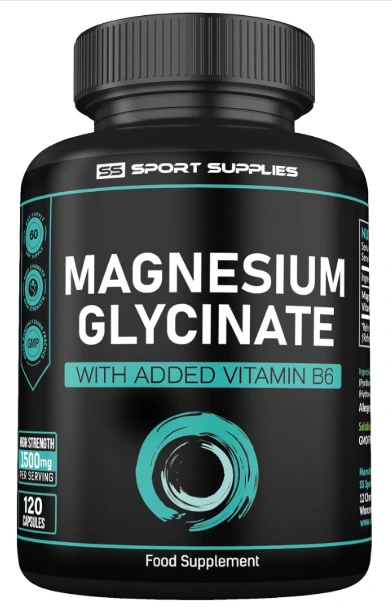 SS Sport Supplies Magnesium Glycinate Supplements